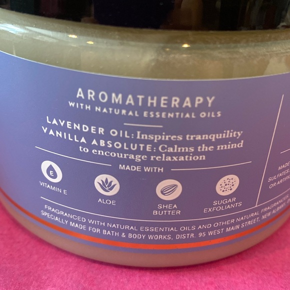 Bath & Body Works Aromatherapy “Lavender & Vanilla” Body Scrub & Body Butter - Picture 7 of 10